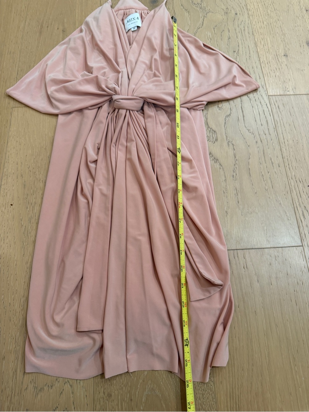 Misa Los Angeles Dusty Rose Halter Dress - Picture 9 of 11
